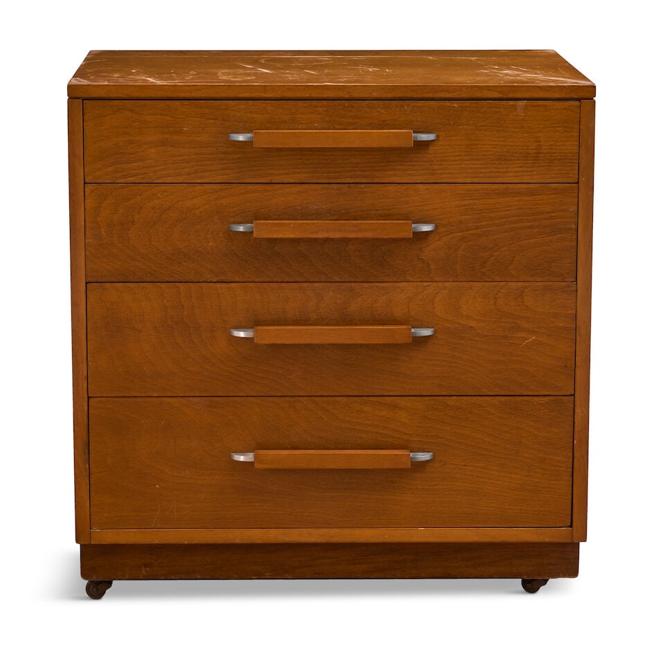 ELIEL SAARINEN, PIPSAN SAARINEN SWANSON AND J. ROBERT SWANSON FOR JOHNSON FURNITURE CO. CABINET ... (1 of 2)