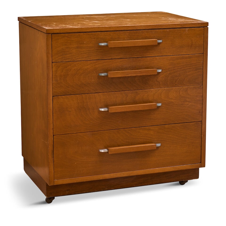 ELIEL SAARINEN, PIPSAN SAARINEN SWANSON AND J. ROBERT SWANSON FOR JOHNSON FURNITURE CO. CABINET ... - 2
