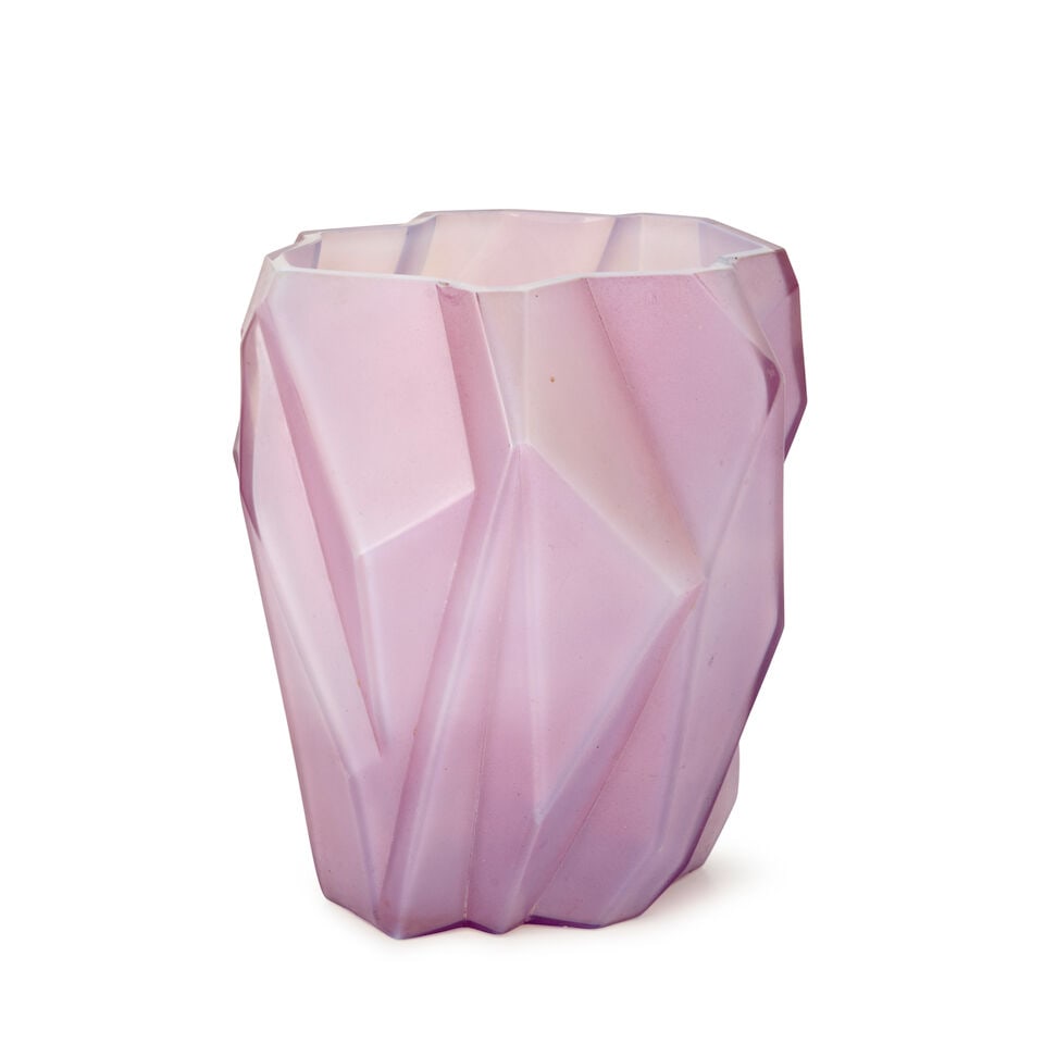 REUBEN HALEY (1872-1933) FOR CONSOLIDATED LAMP AND GLASS CO. 'RUBA ROMBIC' VASE Coraopolis, Penn... - 4