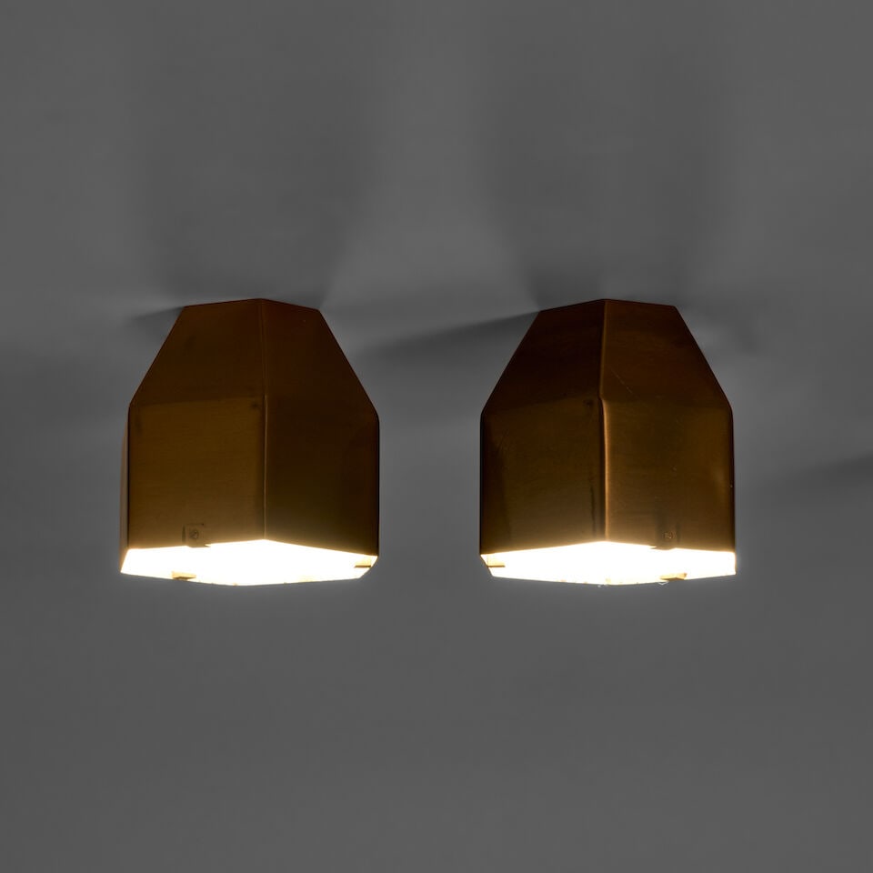PAIR OF MAX INGRAND (1908-1969) FOR FONTANA ARTE MODEL 2202 TABLE LAMPS Italy, circa 1960, ename... - 5