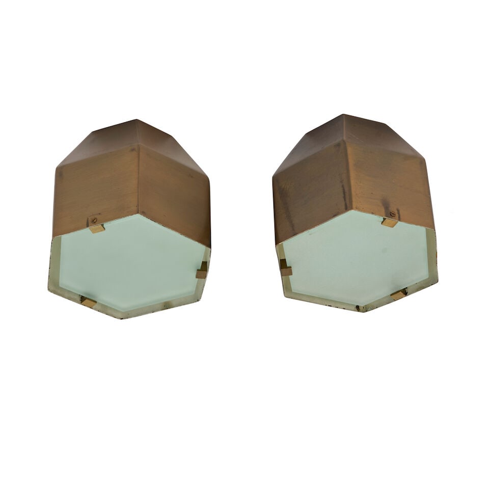 PAIR OF MAX INGRAND (1908-1969) FOR FONTANA ARTE MODEL 2202 TABLE LAMPS Italy, circa 1960, ename... - 6
