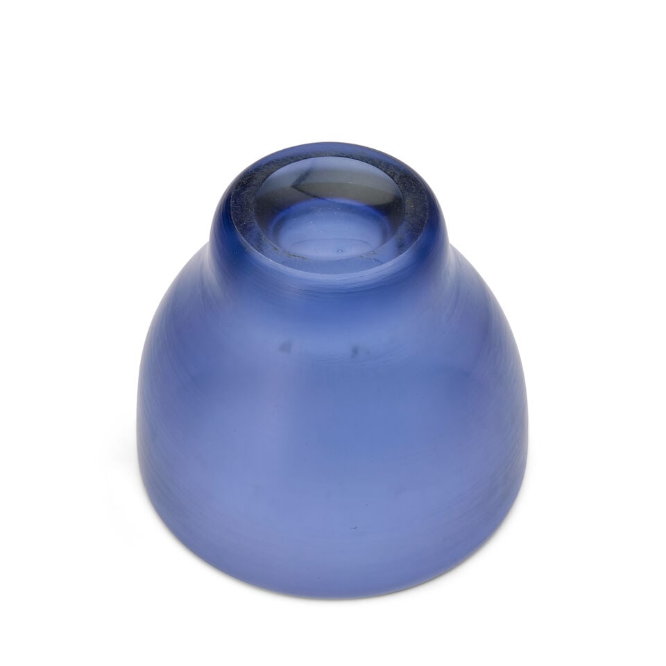 PAOLO VENINI (1895-1959) FOR VENINI 'INCISO' VASE Italy, circa 1955, sommerso glass, three-line ... - 3