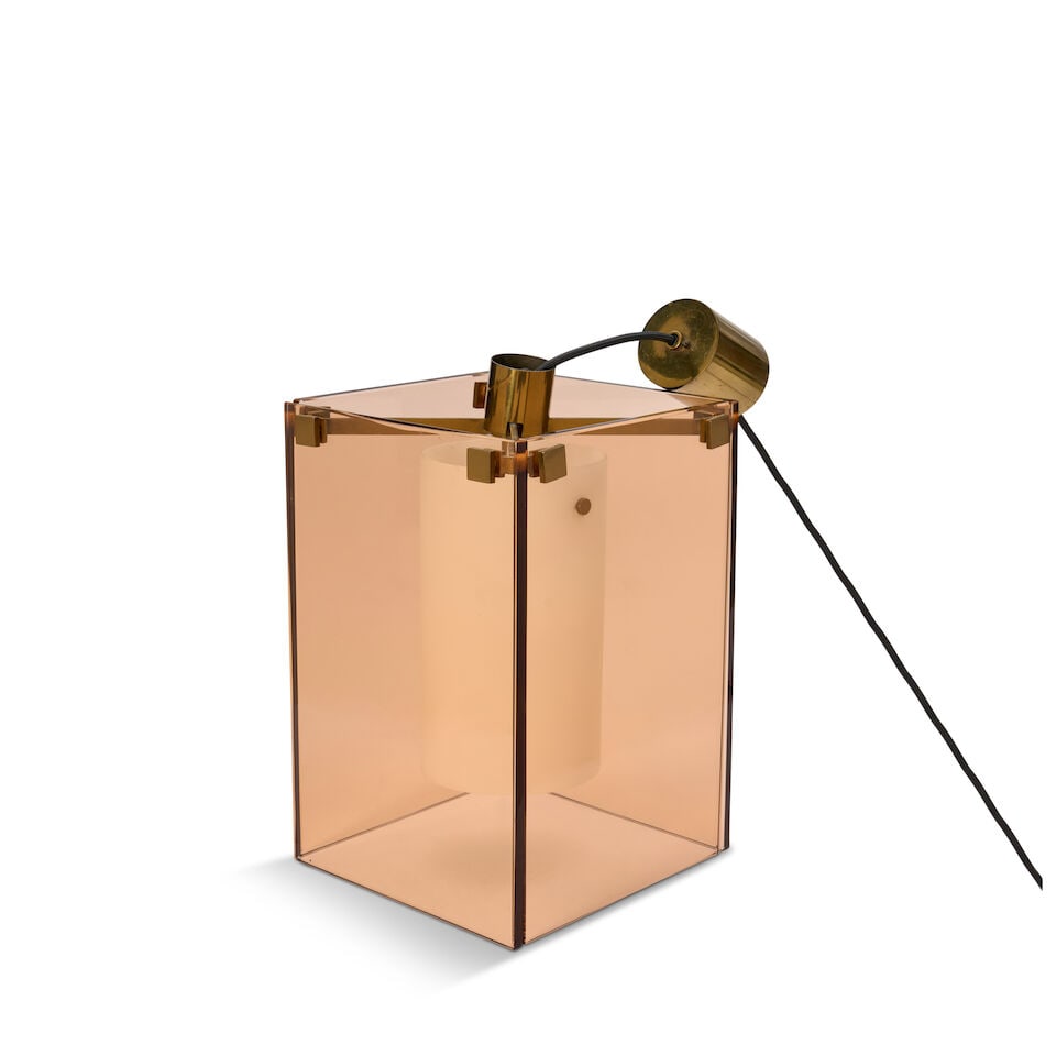 MAX INGRAND (1908-1969) FOR FONTANA ARTE MODEL 2211 PENDANT LAMP Italy, circa 1963, lacquered br... - 2