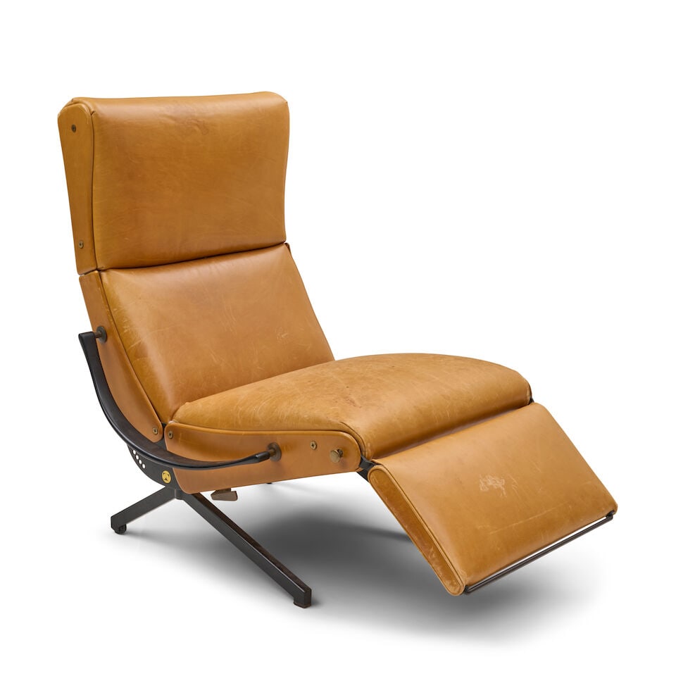 OSVALDO BORSANI (1911-1985) 'P40 TECNO' LOUNGE CHAIR Italy, designed 1955, mid-20th century prod... (1 of 2)