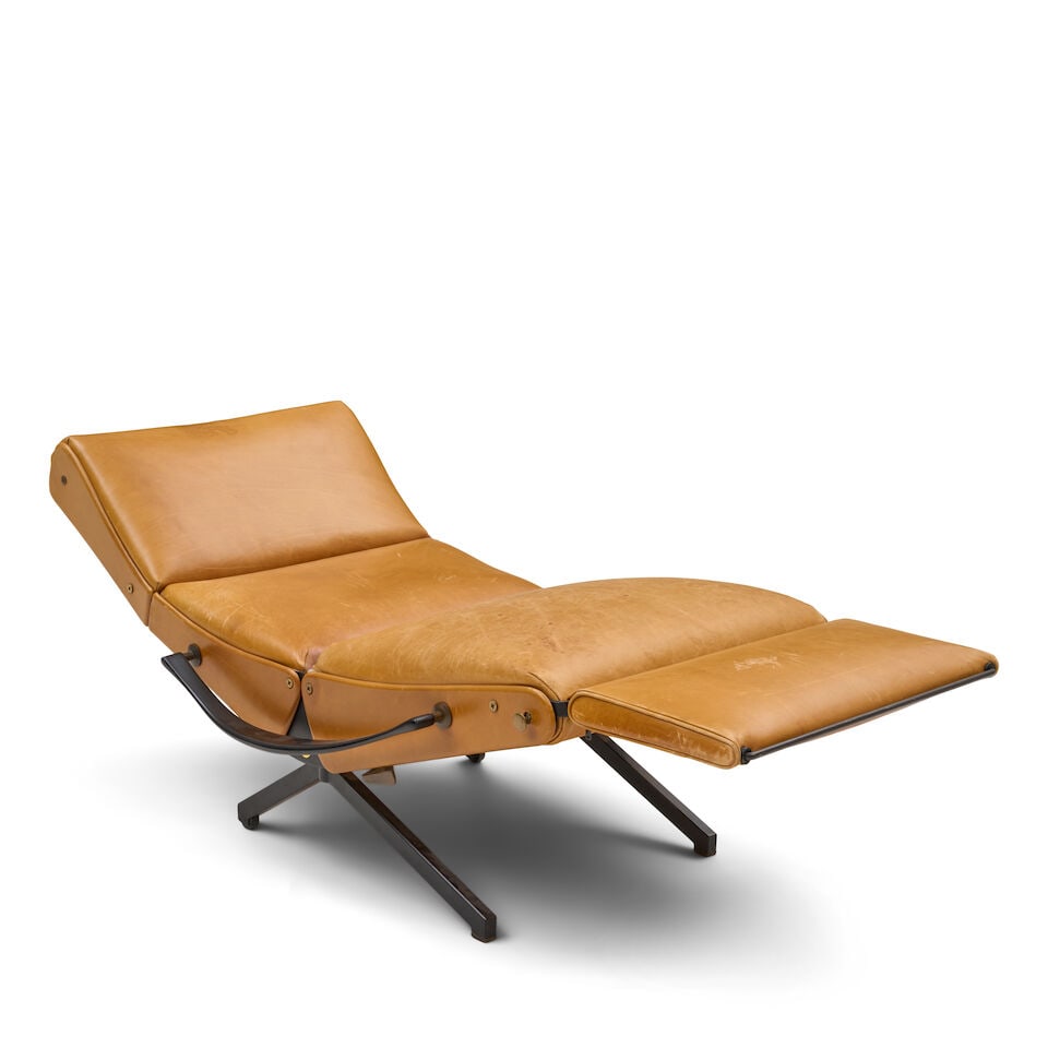 OSVALDO BORSANI (1911-1985) 'P40 TECNO' LOUNGE CHAIR Italy, designed 1955, mid-20th century prod... - 2