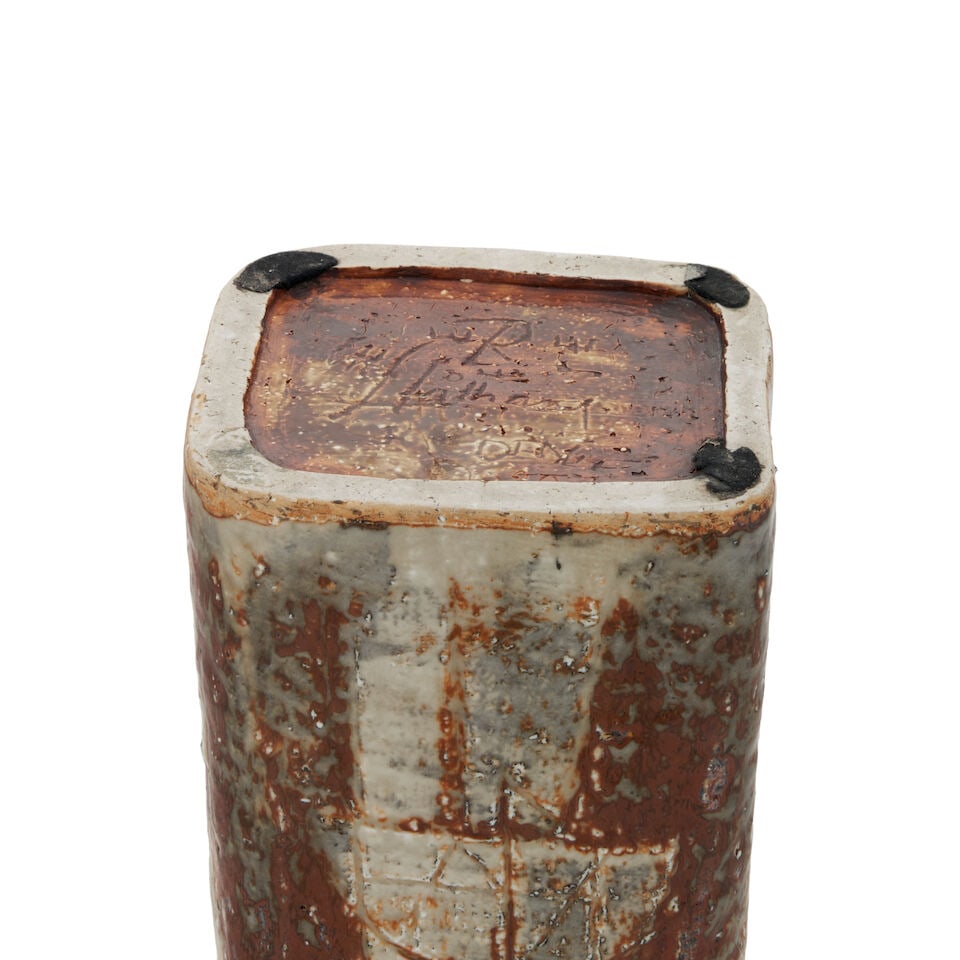CARL-HARRY STALHANE (1920-1990) FOR RORSTRAND VASE Sweden, circa 1960, glazed stoneware decorate... - 4