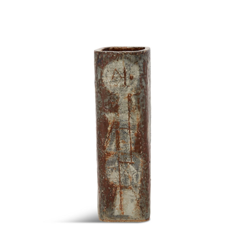 CARL-HARRY STALHANE (1920-1990) FOR RORSTRAND VASE Sweden, circa 1960, glazed stoneware decorate... - 7