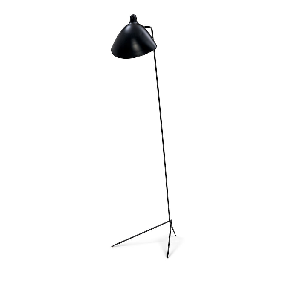 SERGE MOUILLE (1922-1988) FLOOR LAMP France, designed 1953, produced circa 1995, enameled alumin... (1 of 6)