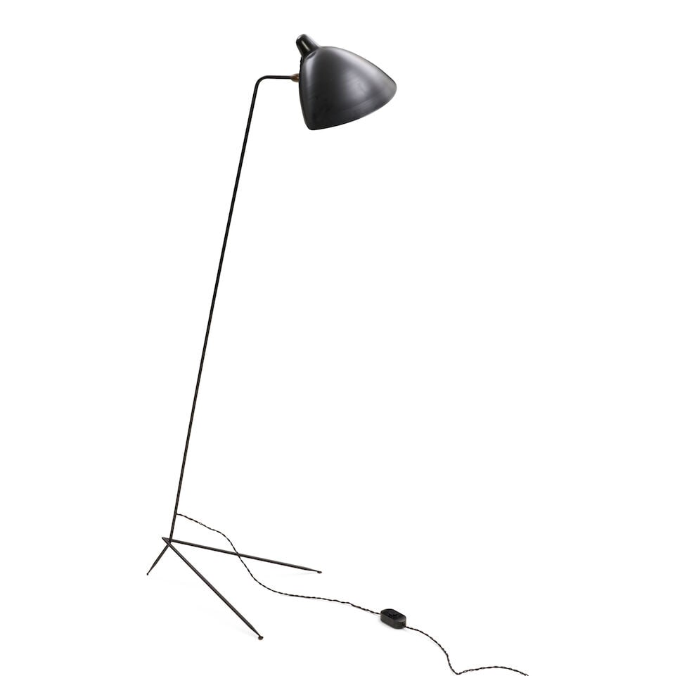 SERGE MOUILLE (1922-1988) FLOOR LAMP France, designed 1953, produced circa 1995, enameled alumin... - 5