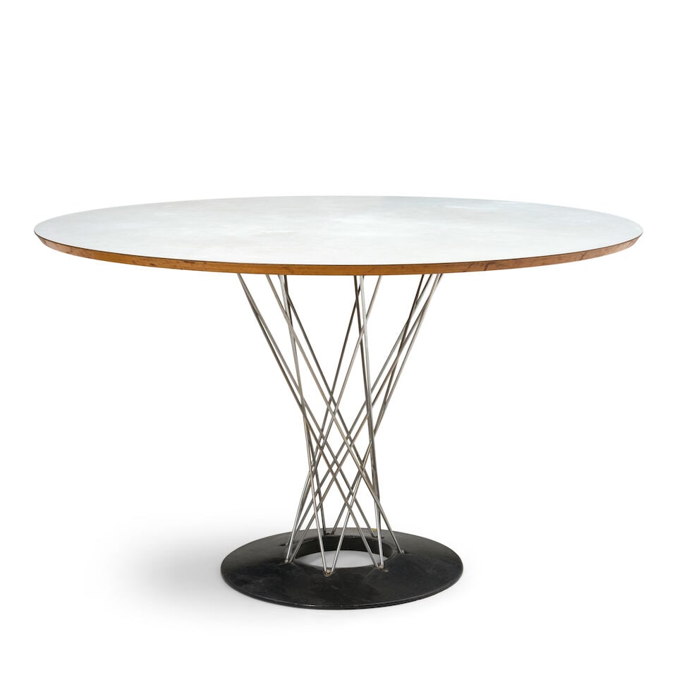 ISAMU NOGUCHI (1904-1988) FOR KNOLL 'CYCLONE' DINING TABLE United States, designed 1955, laminat... (1 of 1)