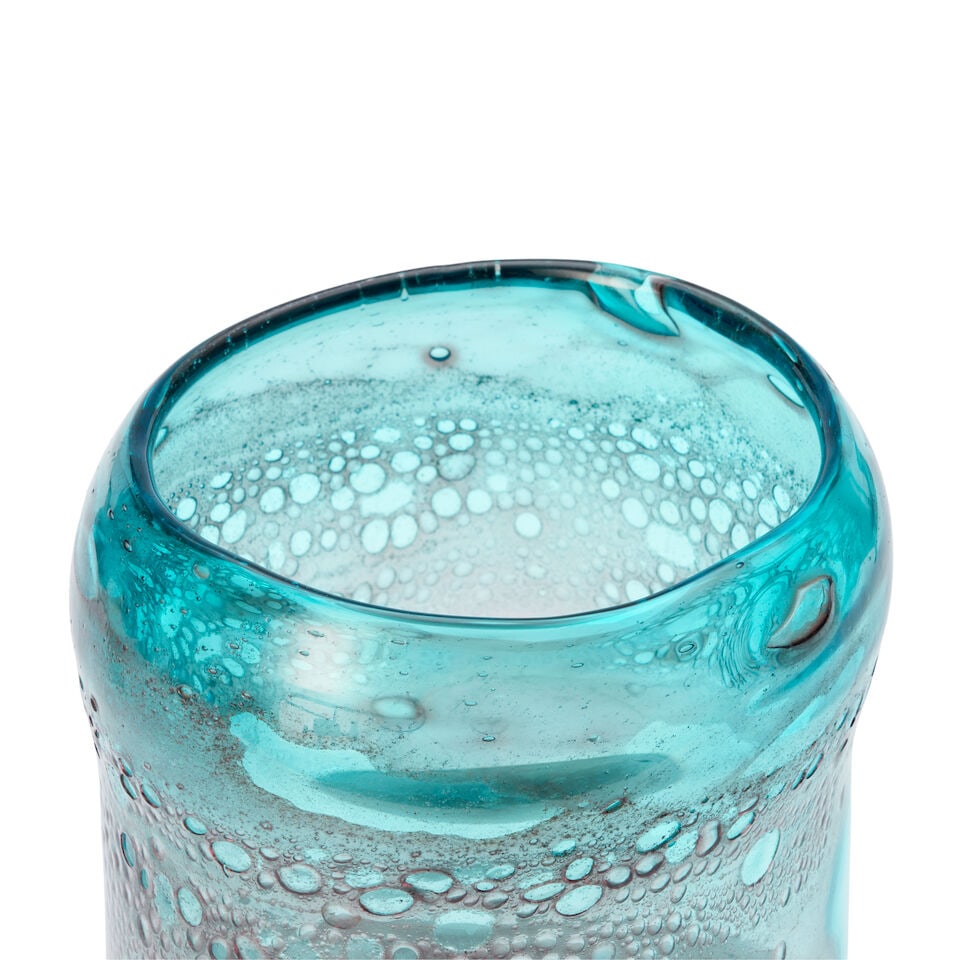 KAJ FRANCK (1911-1989) FOR NUUTAJÄRVI NOTSJÖ VASE circa 1970, blown glass, later, spur... - 3