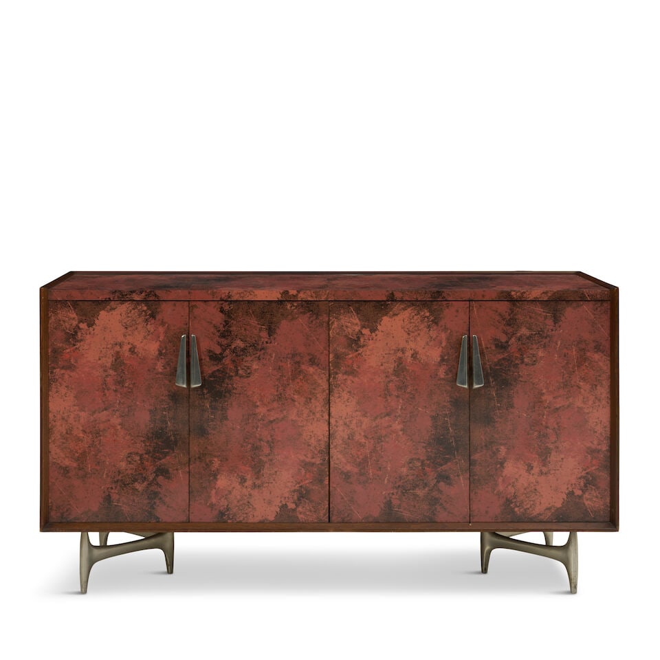 DONALD DESKEY (1894-1989) FOR CHARAK MODERN CREDENZA Boston, Massachusetts, circa 1965, Micarta ... (1 of 3)
