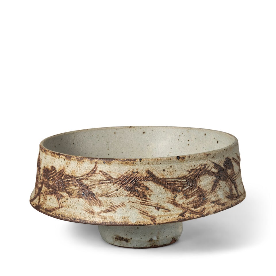 WARREN MACKENZIE (1924-2018) STUDIO POTTERY BOWL Stillwater, Minnesota, late 20th/early 21st cen... (1 of 3)