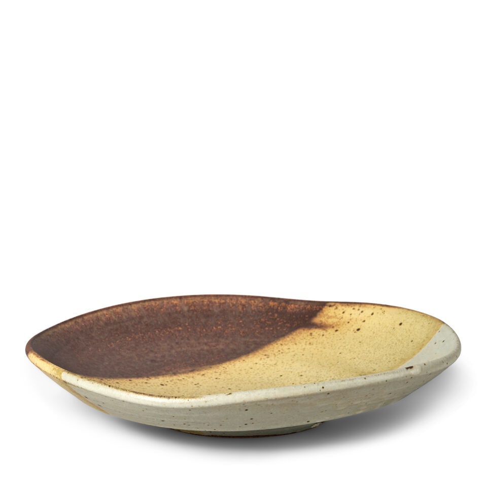 WARREN MACKENZIE (1924-2018) STUDIO POTTERY PLATTER Stillwater, Minnesota, circa 2000, glazed st... - 3