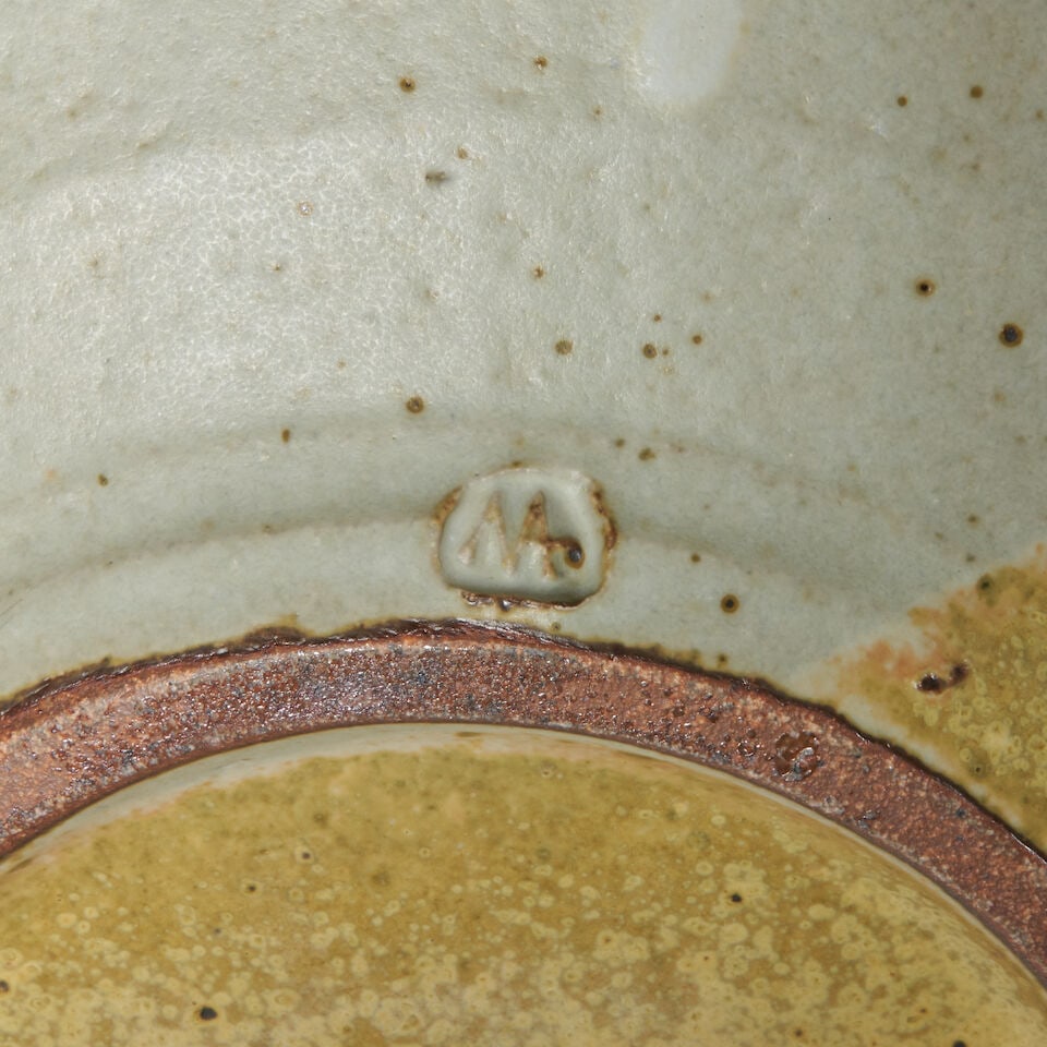 WARREN MACKENZIE (1924-2018) STUDIO POTTERY PLATTER Stillwater, Minnesota, circa 2000, glazed st... - 4