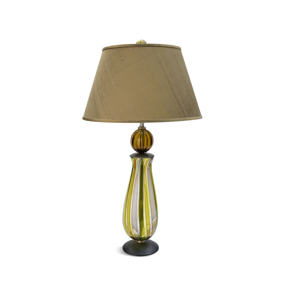 TABLE LAMP ATTRIBUTED TO TRACY GLOVER probably Pawtucket, Rhode Island, circa 2000, blown glass,... (1 of 3)