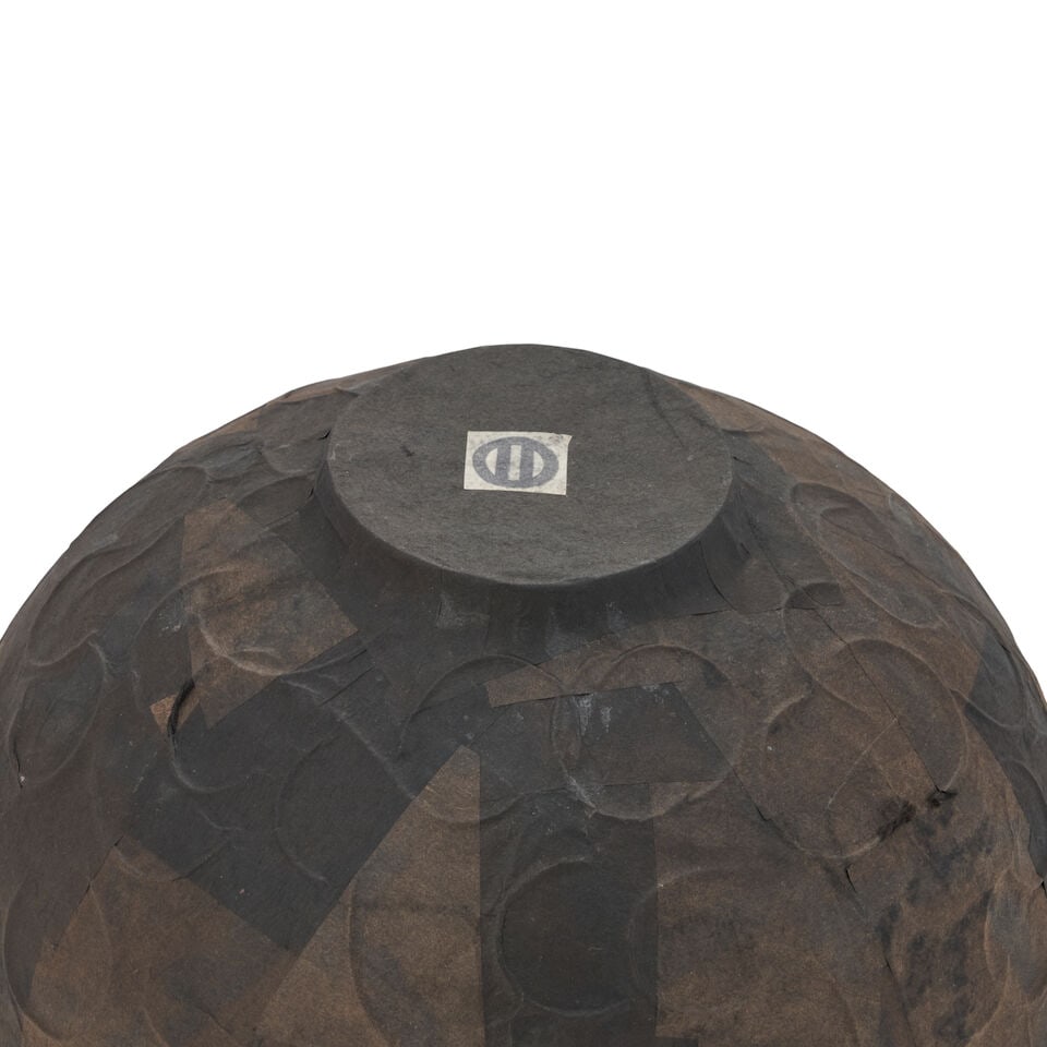 KAY SEKIMACHI (BORN 1926) BOWL California, late 20th century, paper, linen thread, artist's ink ... - 2