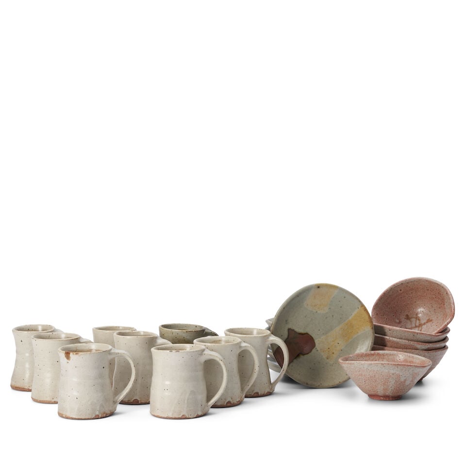 GROUP OF WARREN MACKENZIE (1924-2018) TABLEWARES Stillwater, Minnesota, late 20th/early 21st cen... (1 of 3)