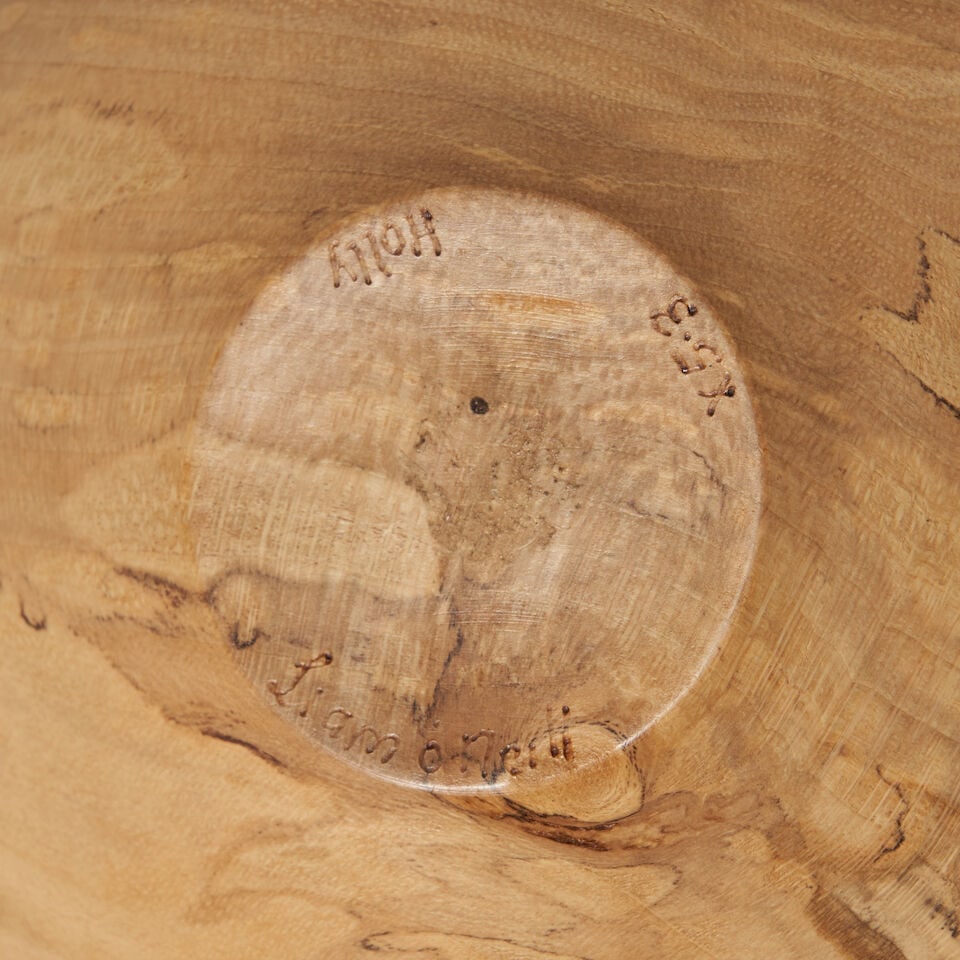 LIAM O'NEILL (BORN 1954) 'HOLLY' VESSEL Galway, Ireland, early 21st century, turned English holl... - 5