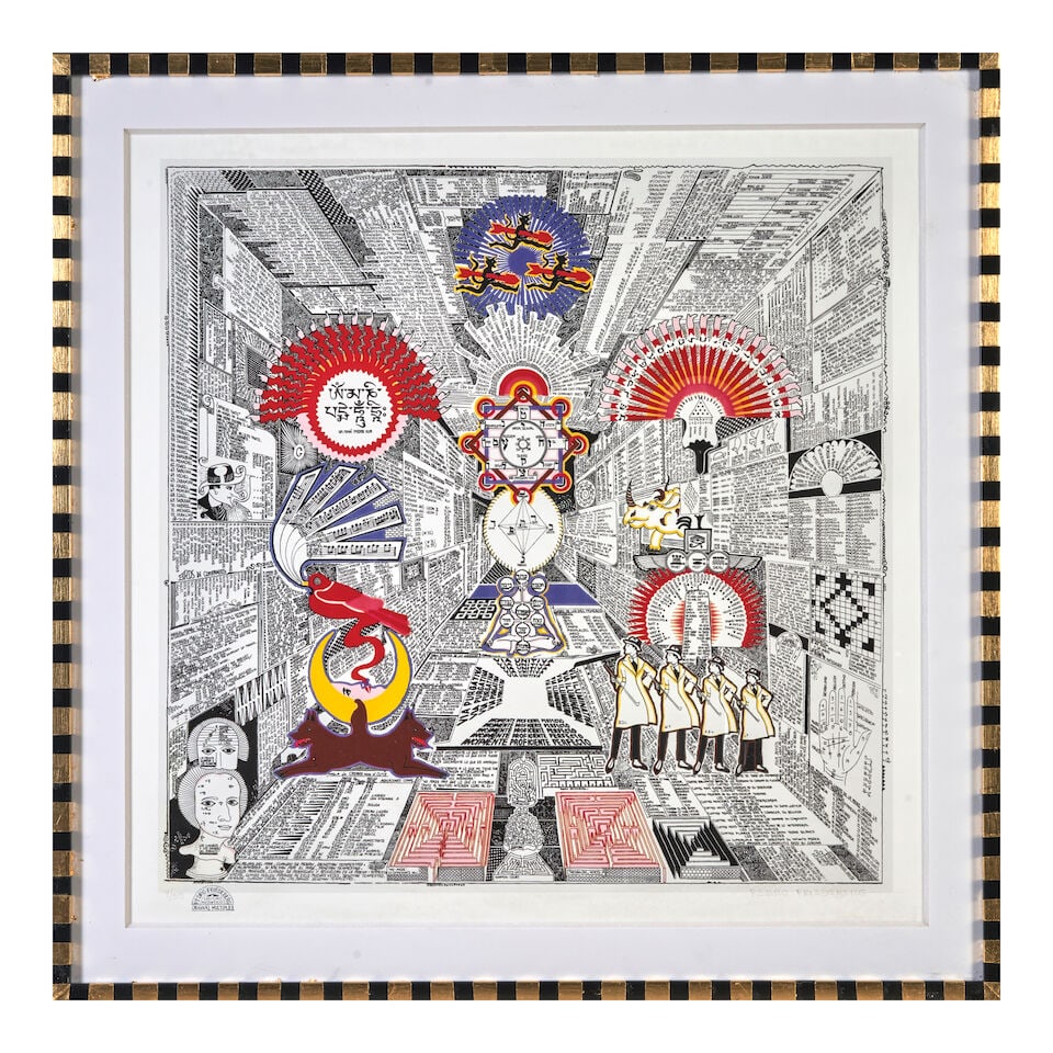 PEDRO FRIEDEBERG (1936-2026) 'HAGALO Y DIVIERTASE' Mexico, circa 2020, digital serigraph on wove... (1 of 4)