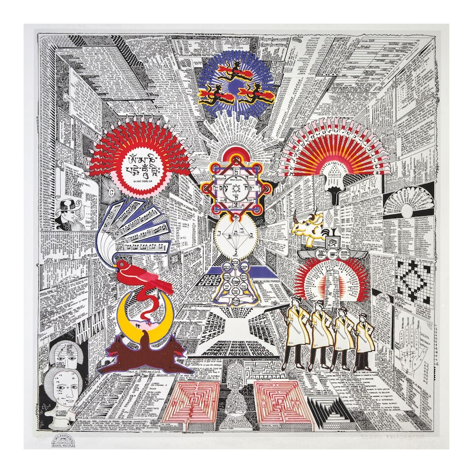 PEDRO FRIEDEBERG (1936-2026) 'HAGALO Y DIVIERTASE' Mexico, circa 2020, digital serigraph on wove... - 4