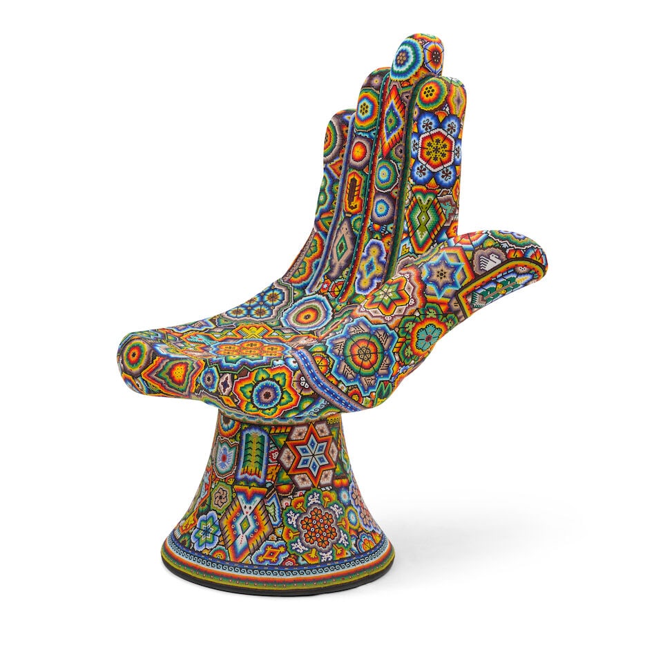 RICK WOLFRYD 'CHROMA' (BORN 1953) 'MAGIC HAND SERIES' Mexico, 2022, after Pedro Friedeberg with ... (1 of 4)