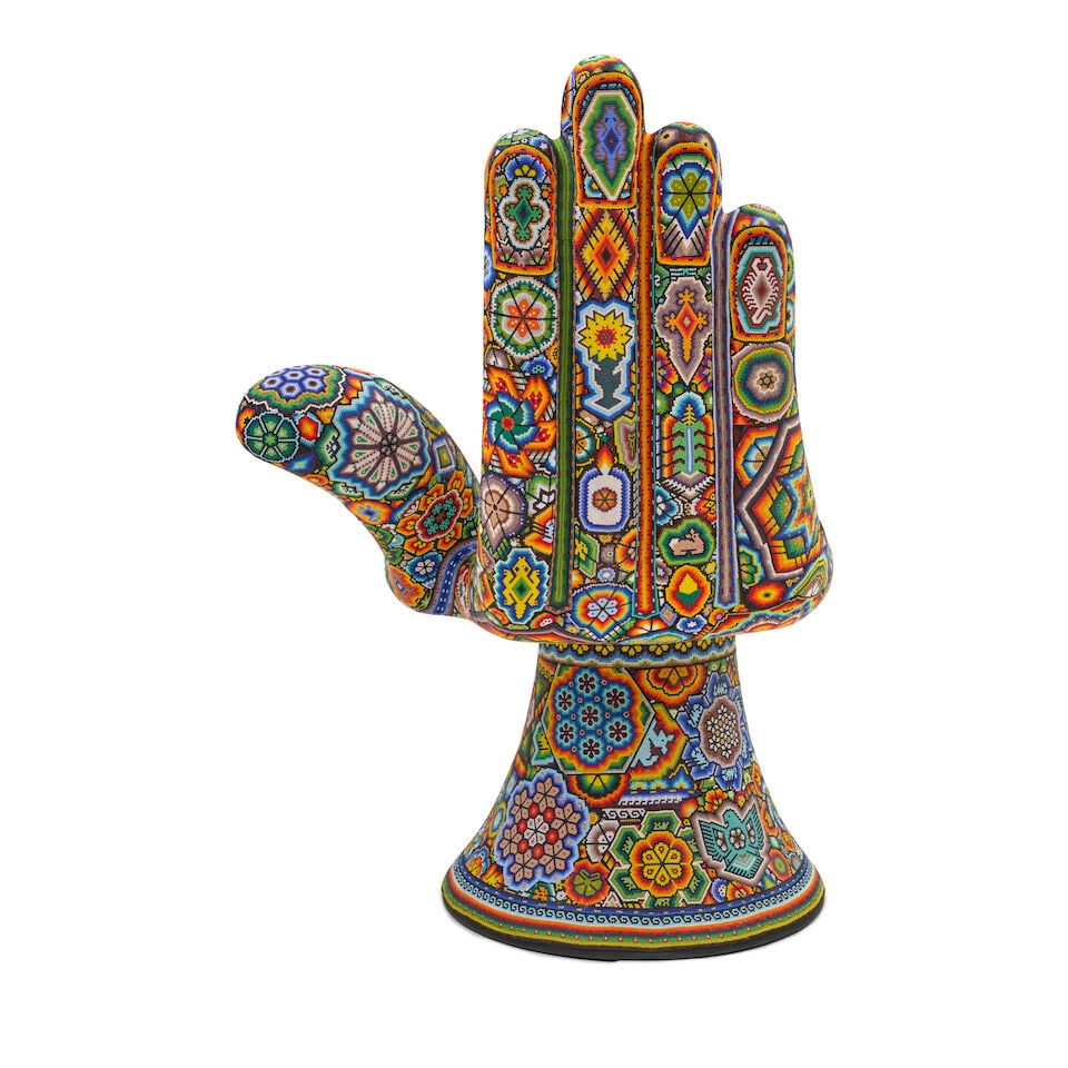 RICK WOLFRYD 'CHROMA' (BORN 1953) 'MAGIC HAND SERIES' Mexico, 2022, after Pedro Friedeberg with ... - 3