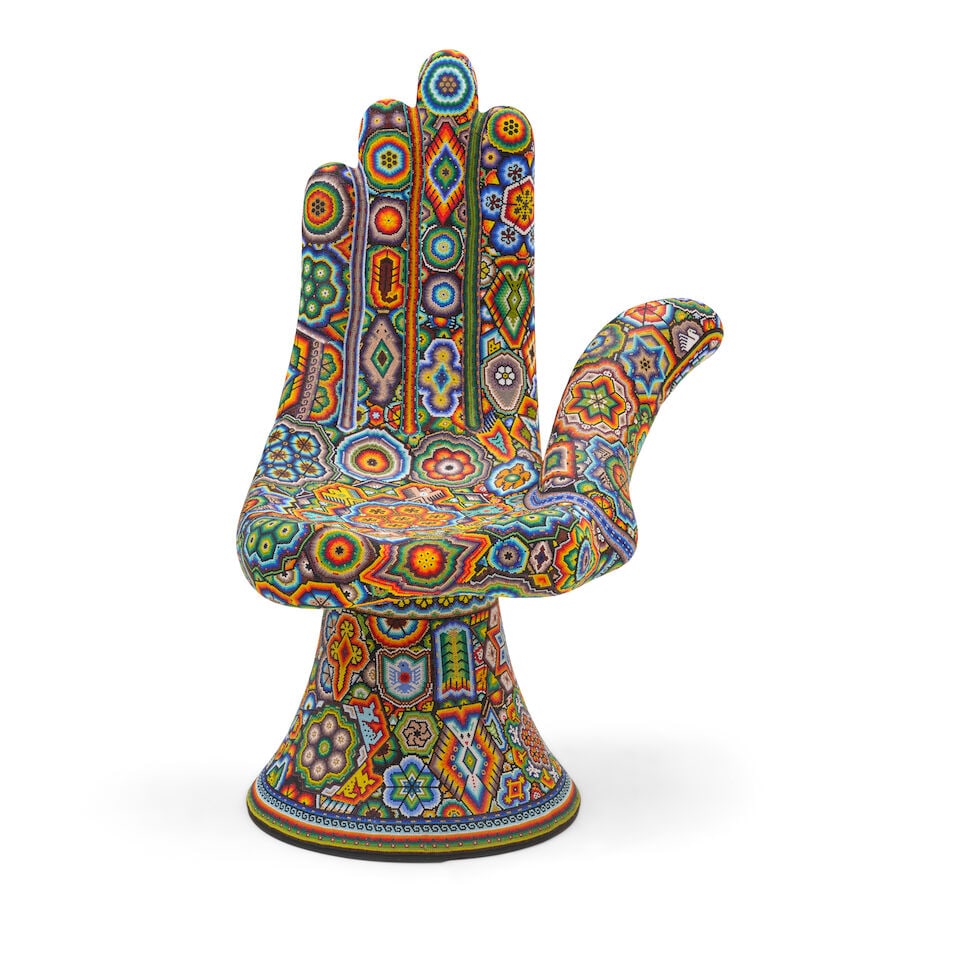 RICK WOLFRYD 'CHROMA' (BORN 1953) 'MAGIC HAND SERIES' Mexico, 2022, after Pedro Friedeberg with ... - 4