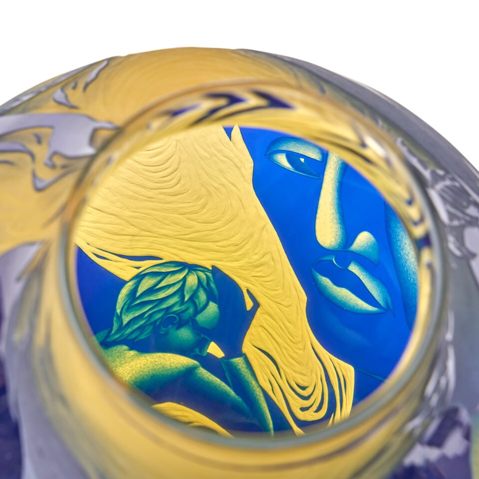 LISABETH STERLING (BORN 1958) 'A REFLECTION OF TRUTH' United States, 2000, blown and carved glas... - 3