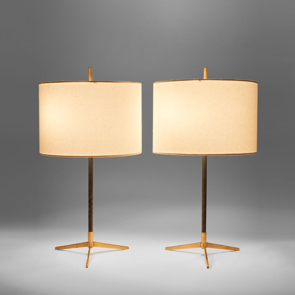 PAIR OF THOMAS O'BRIEN (BORN 1961) FOR VISUAL COMFORT 'CARON' TABLE LAMPS United States, early 2... - 2