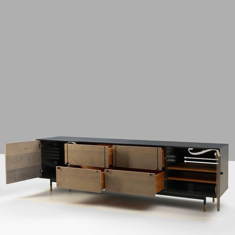 TYLER HAYS (BORN 1968) FOR BDDW 'LAKE' CREDENZA New York, New York, circa 2015, enameled wood, o... - 7