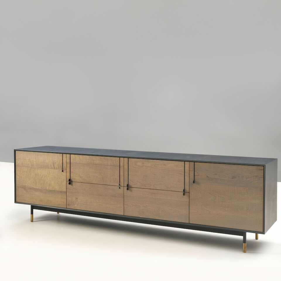 TYLER HAYS (BORN 1968) FOR BDDW 'LAKE' CREDENZA New York, New York, circa 2015, enameled wood, o... - 8
