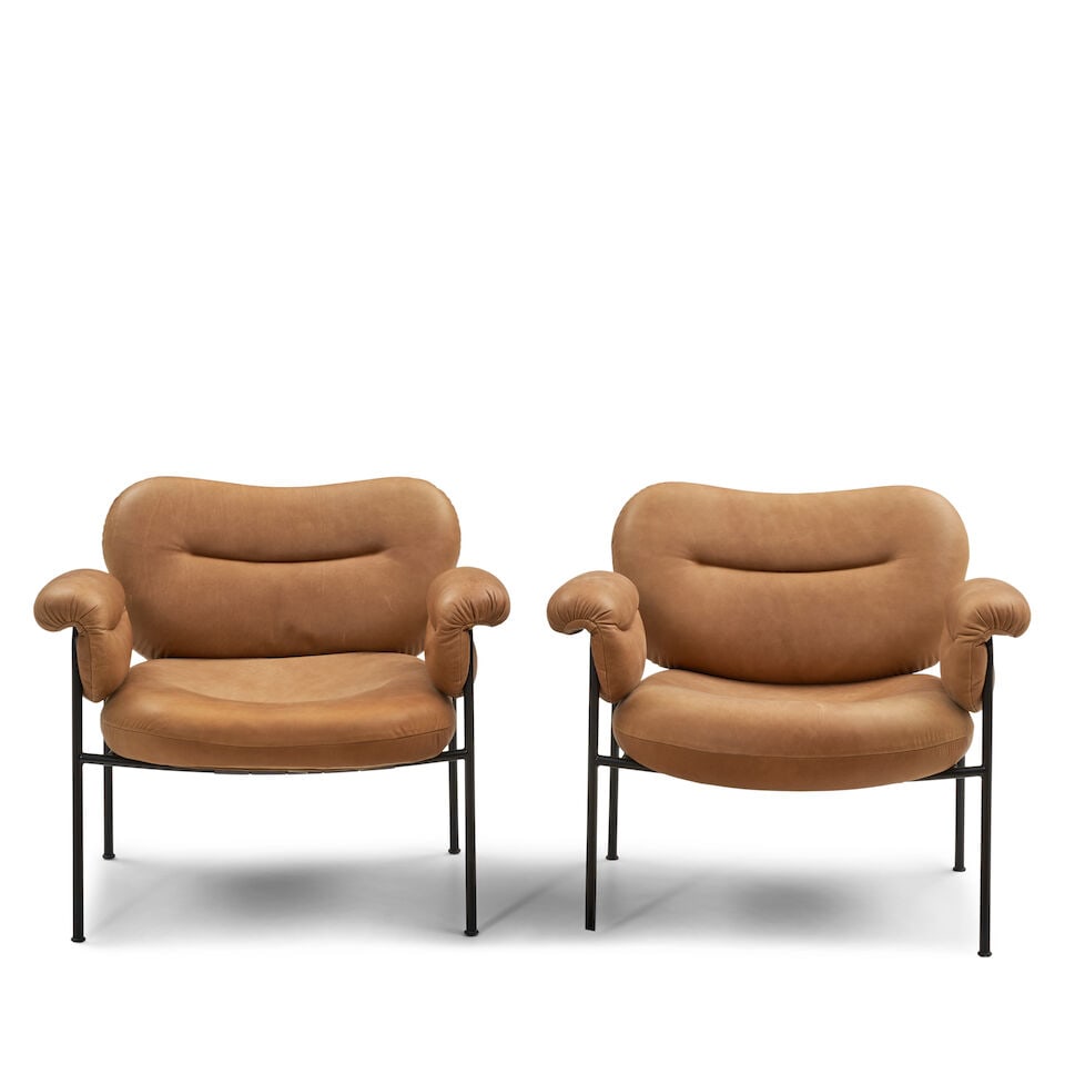 PAIR OF ANDREAS ENGESVIK (BORN 1970) FOR FOGIA 'BOLLO' LOUNGE CHAIRS Sweden/Poland, designed 201... - 2