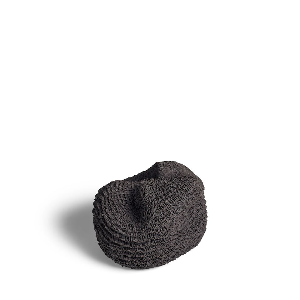DONTÉ K. HAYES (BORN 1975) 'MASK' Cliffwood, New Jersey, 2021, black stoneware, signed and ... - 3