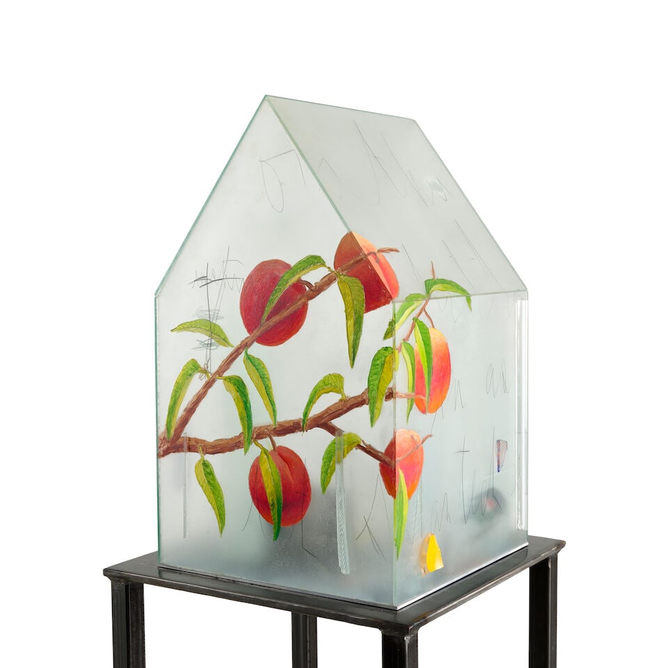 THERMAN STATOM (BORN 1953) 'UNTITLED (HOUSE)' United States, late 20th/early 21st century, paint... - 3