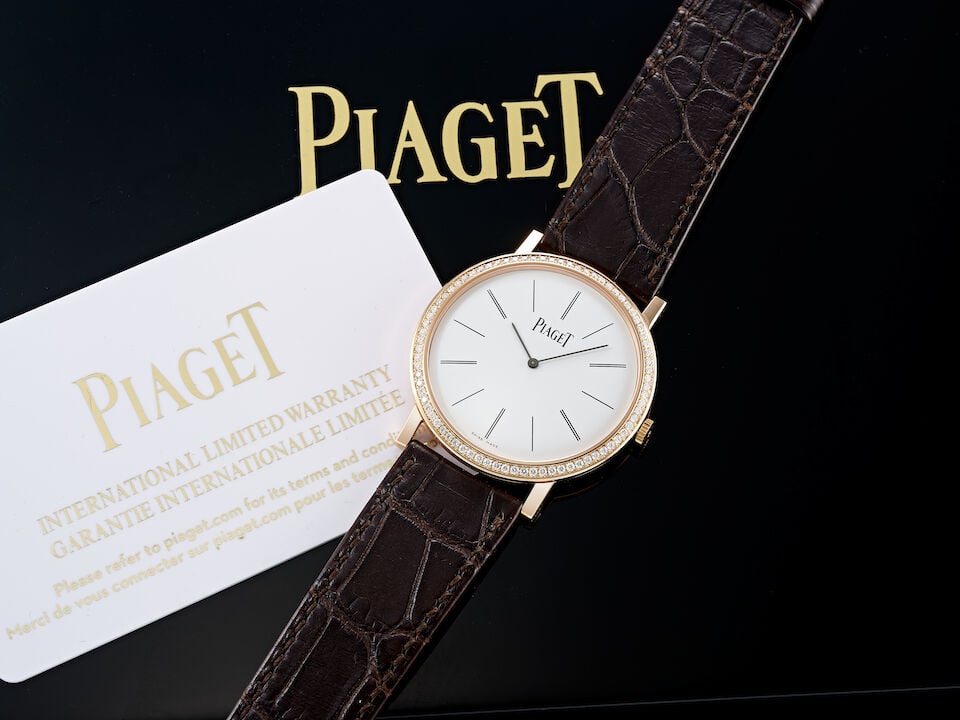 PIAGET | ALTIPLANO, REF.G0A36125, A BRAND NEW PINK GOLD AND DIAMOND-SET WRISTWATCH, CIRCA 2023 - 4