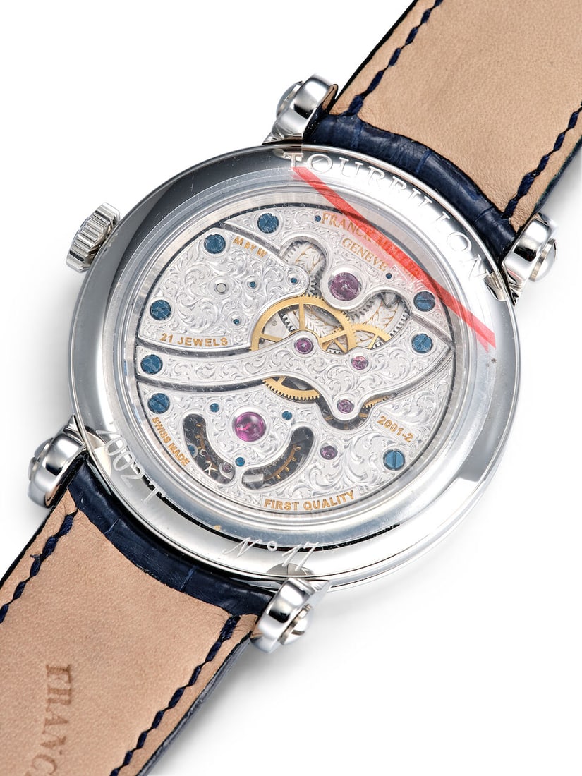 FRANCK MULLER | IMPERIAL TOURBILLON, REF.7002T, A STAINLESS STEEL FLYING TOURBILLON WRISTWATCH,... - 3