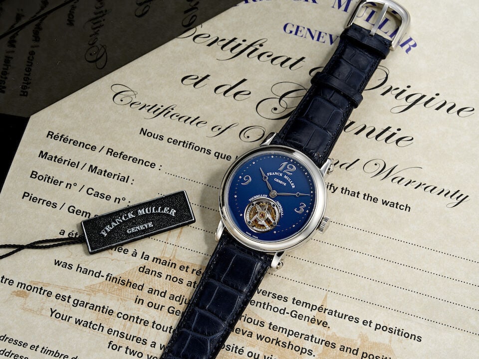 FRANCK MULLER | IMPERIAL TOURBILLON, REF.7002T, A STAINLESS STEEL FLYING TOURBILLON WRISTWATCH,... - 5