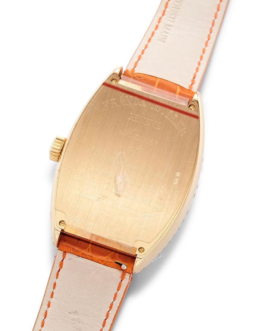 FRANCK MULLER | CINTRÉE CURVEX CRAZY HOURS, REF.7880 CH REL D 10D 5N, A LIMITED EDITION PIN... - 3