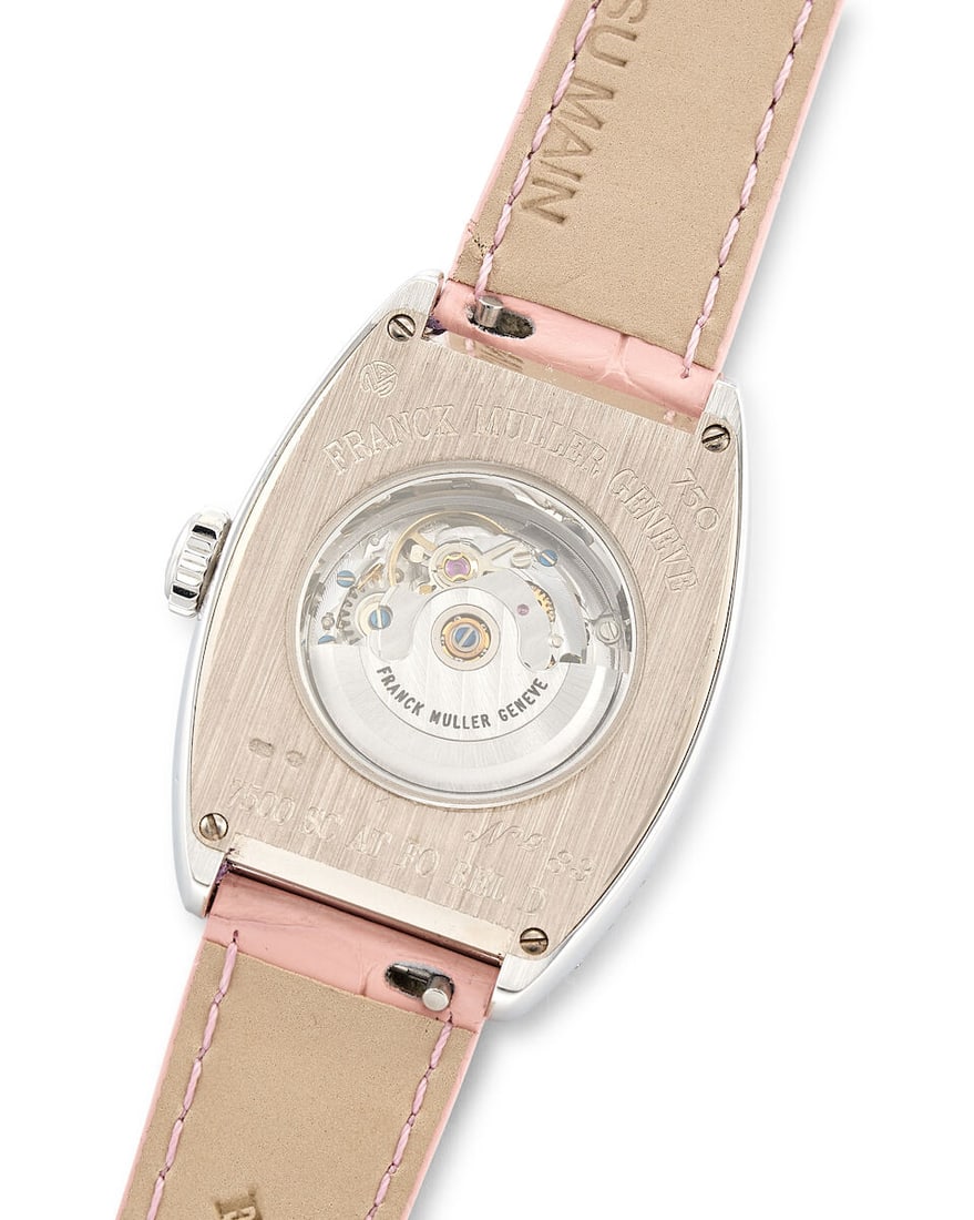 [NO RESERVE] FRANCK MULLER | CINTRÉE CURVEX, REF.7500 SC AT FO REL D, A WHITE GOLD AND DIAM... - 3