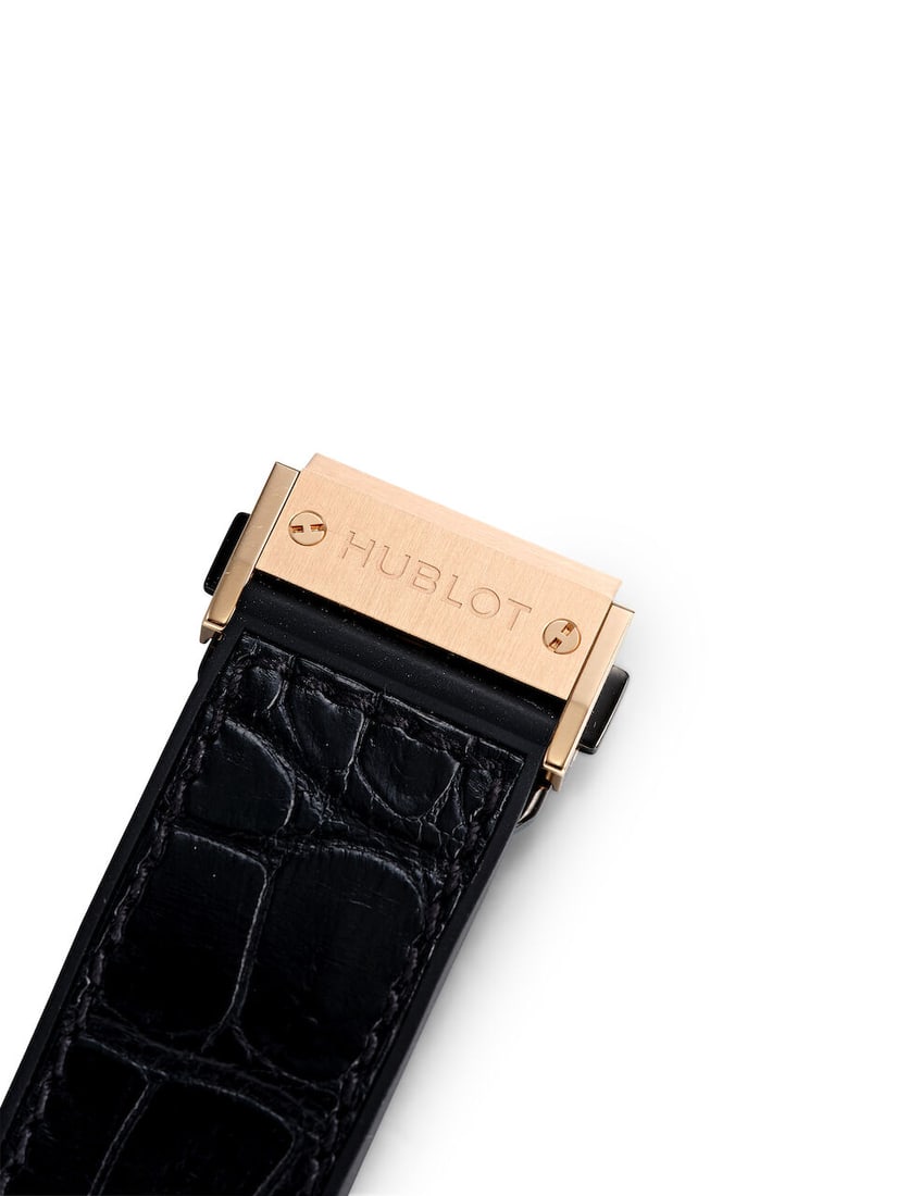 HUBLOT | CLASSIC FUSION TOURBILLON SKELETON KING GOLD, REF.506.OX.0180.LR, A LIMITED EDITION PIN... - 4