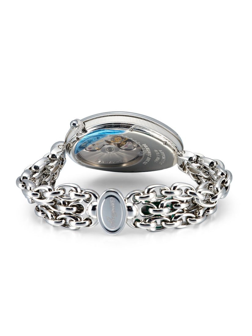 BREGUET | REINE DE NAPLES, REF.8967ST, A NEW OLD STOCK STAINLESS STEEL BRACELET WATCH WITH MOTHE... - 3