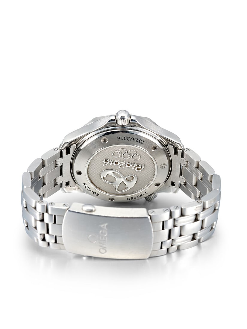 OMEGA | SEAMASTER RIO 2016, REF.522.30.41.20.01.001, A LIMITED EDITION STAINLESS STEEL BRACELET ... - 2