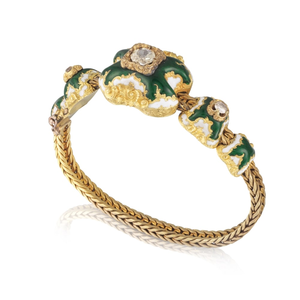 BRACELET ÉMAIL ET DIAMANTS (1 of 1)