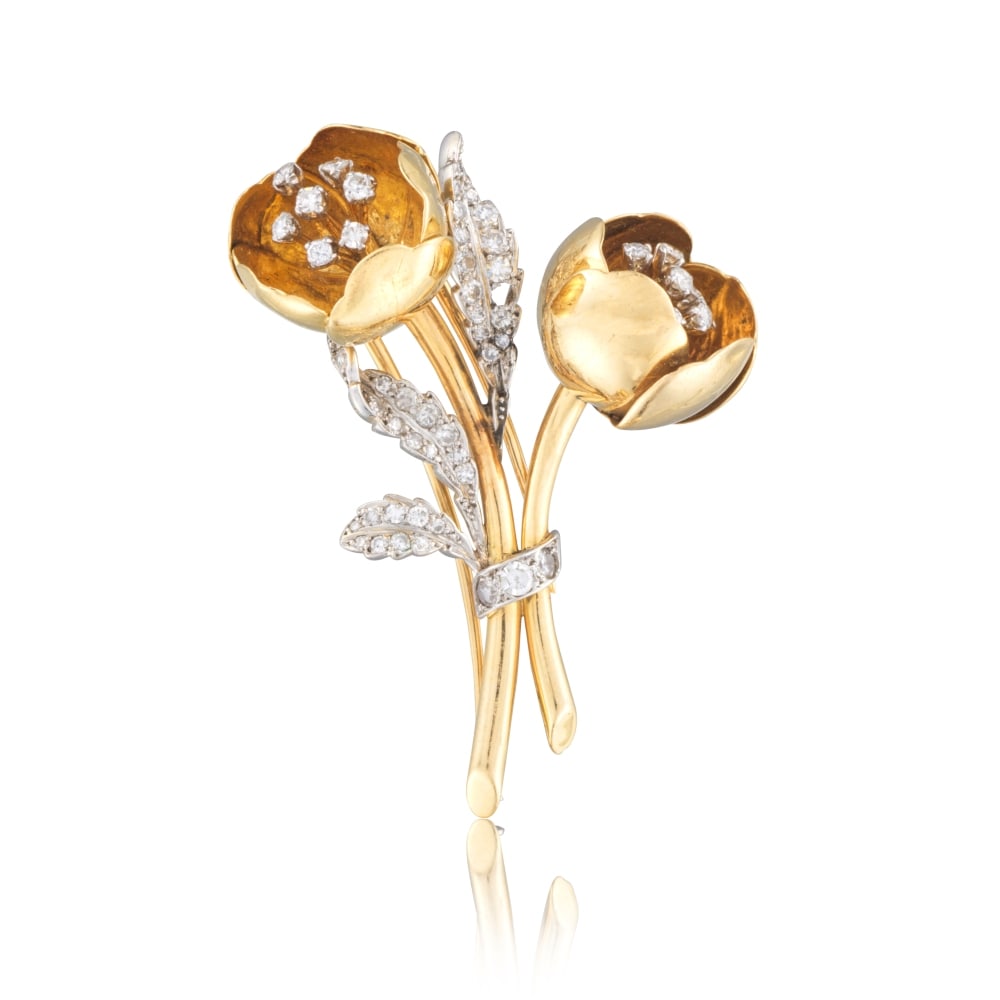 BROCHE BOUQUET DIAMANTS (1 of 1)