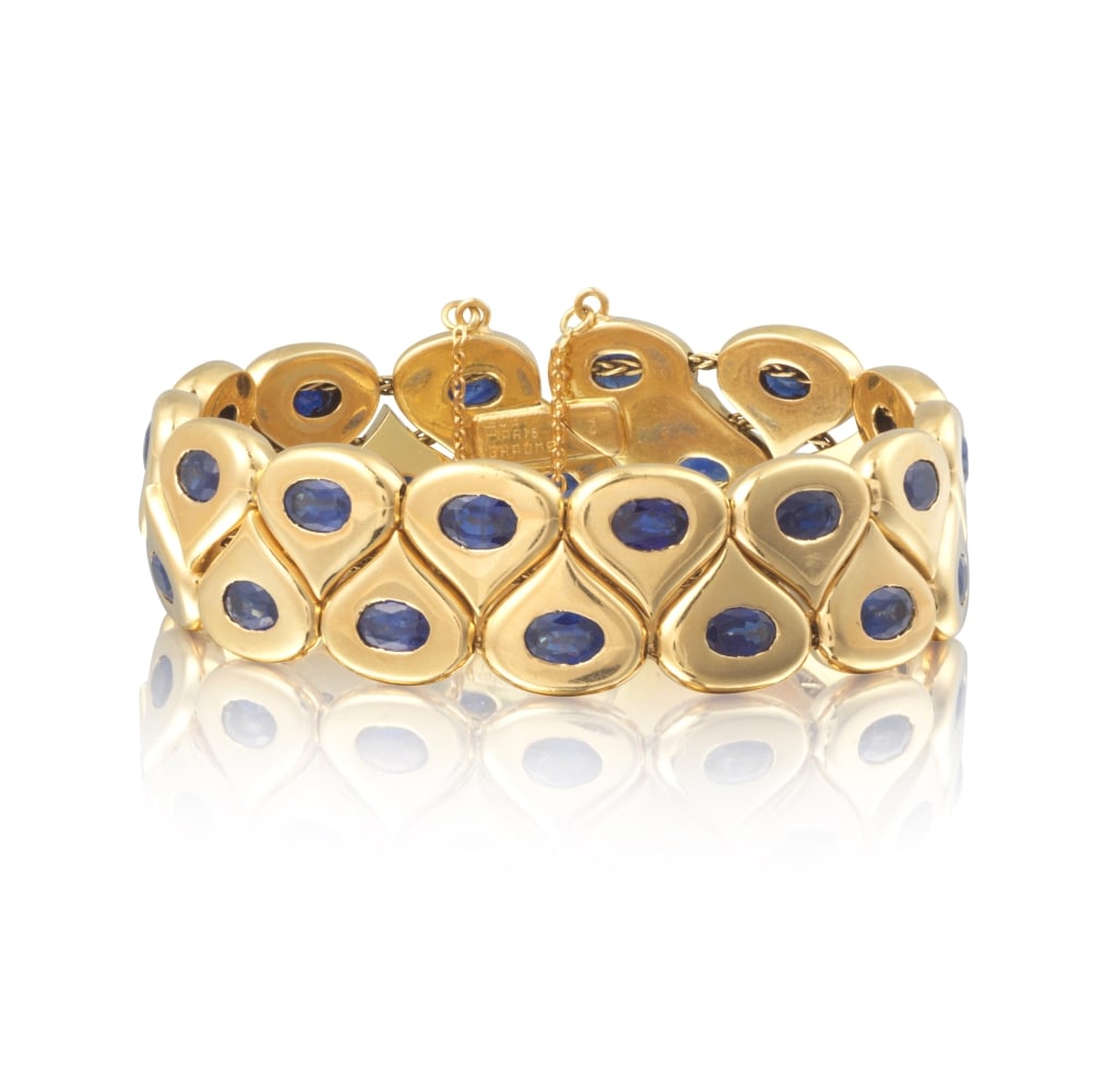 CHAUMET: BRACELET SAPHIRS (1 of 1)