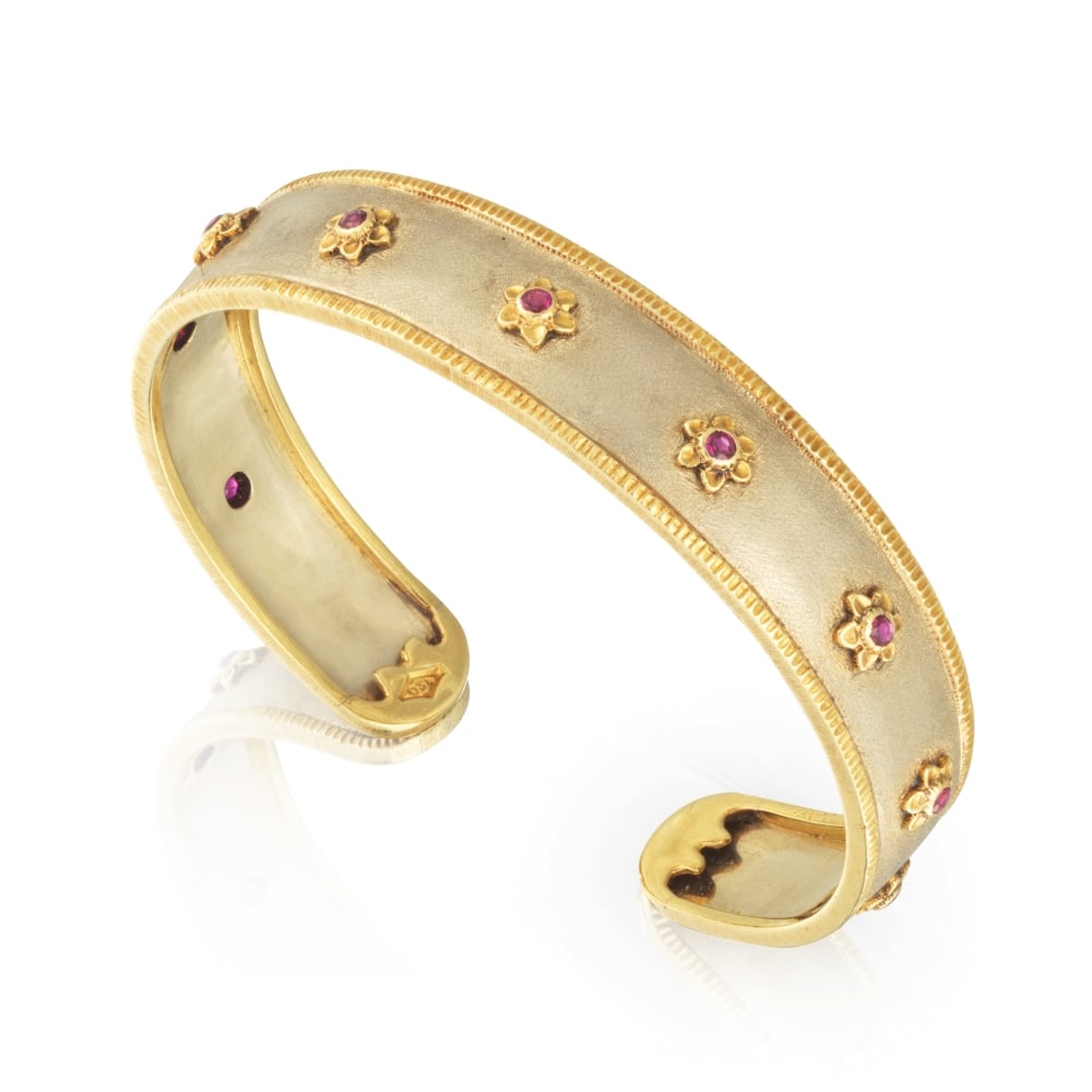 BUCCELLATI: BRACELET JONC RUBIS (1 of 1)