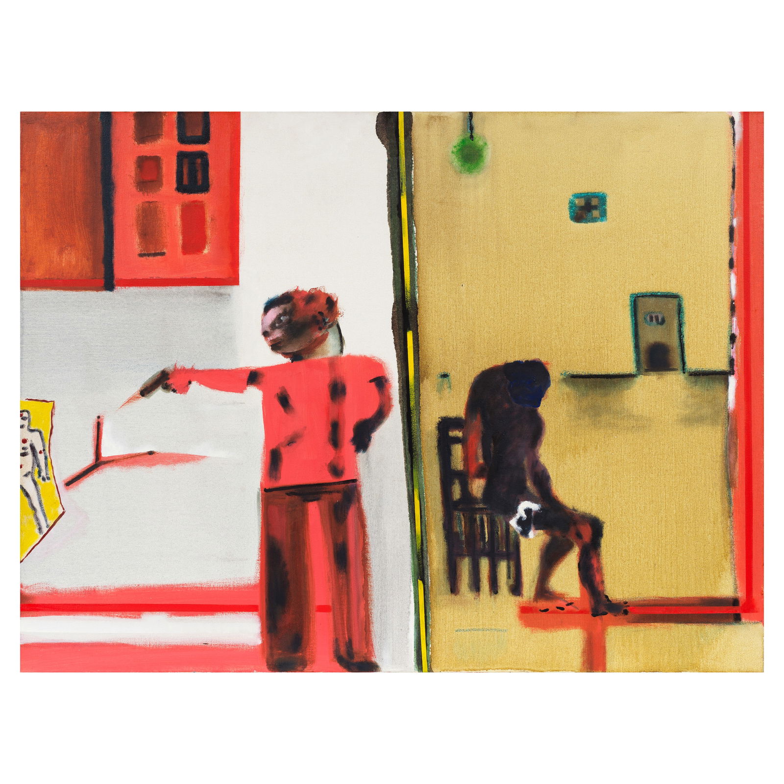 Robert Griffiths Hodgins (South African, 1920-2010) Prison Games (1 of 1)