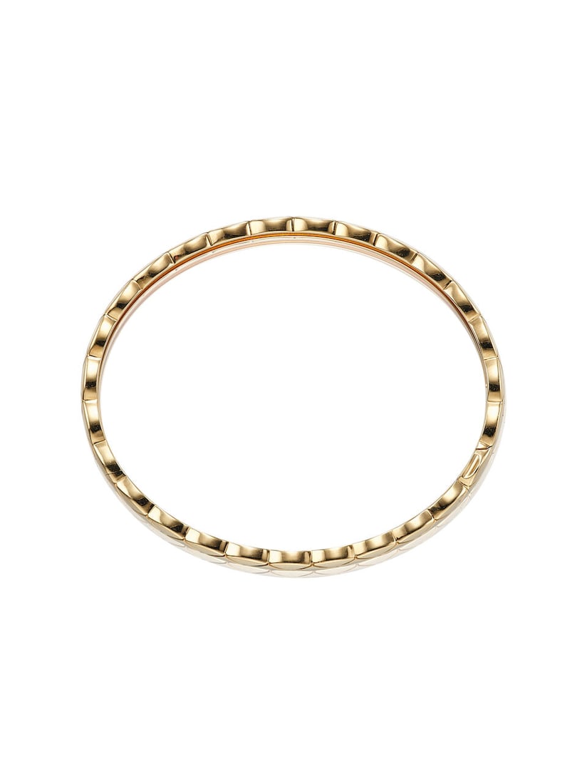CHANEL: GOLD 'COCO CRUSH' BANGLE - 3