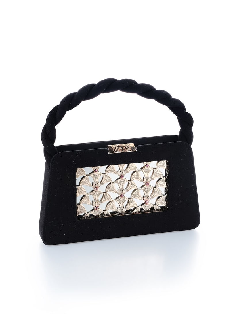 BOUCHERON PARIS: SILVER, GOLD AND GEM-SET MINAUDIÈRE - 4